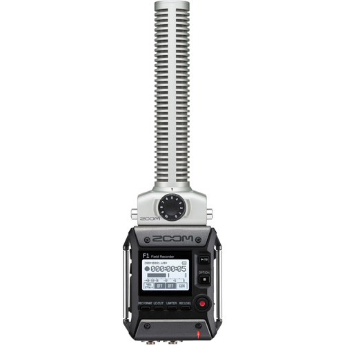 میکروفن-زوم--Zoom-F1-SP--Field-Recorder-with-Shotgun-Microphone